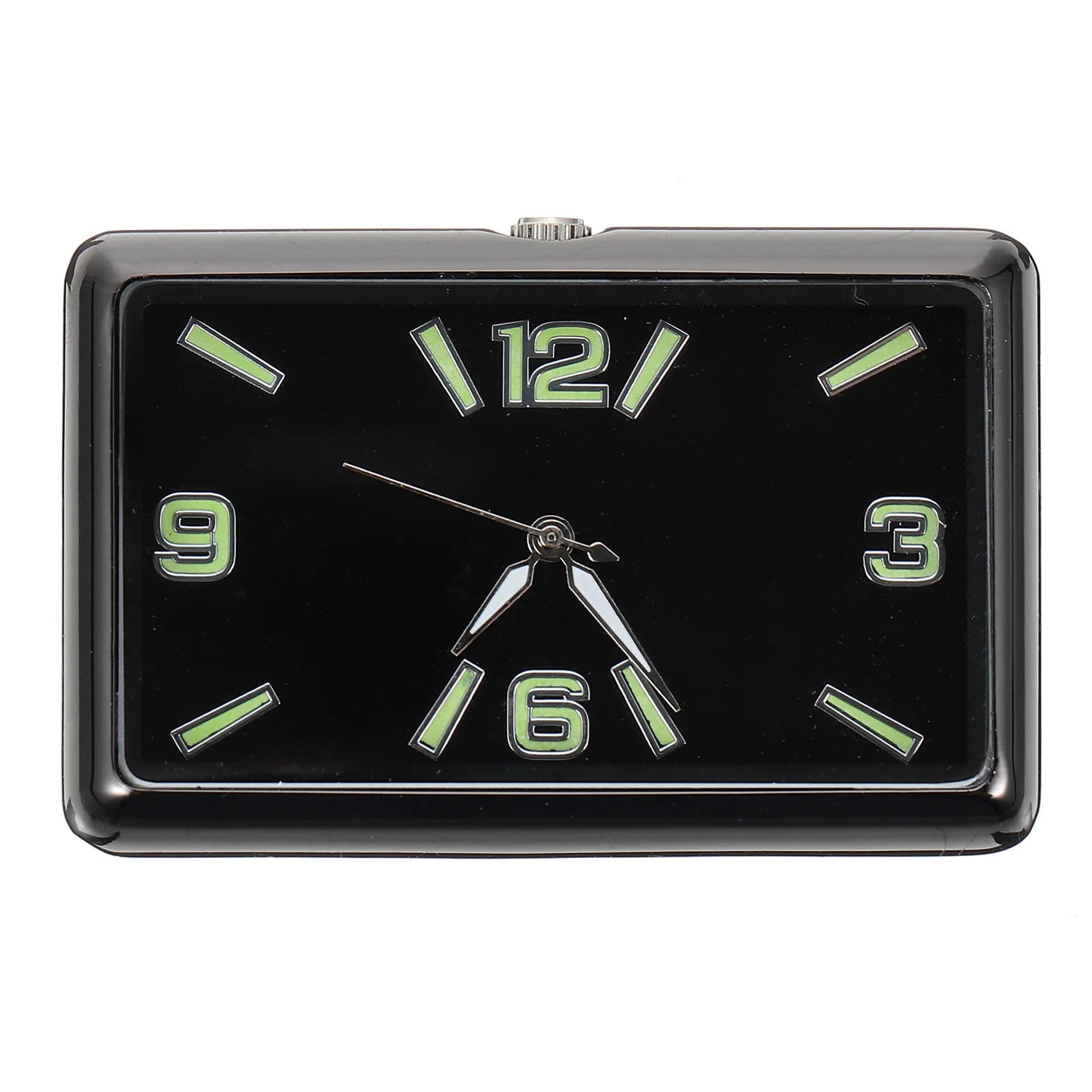 Car Clock with Fluorescence Design Dashboard for Quartz Supplies Analog Reasonable