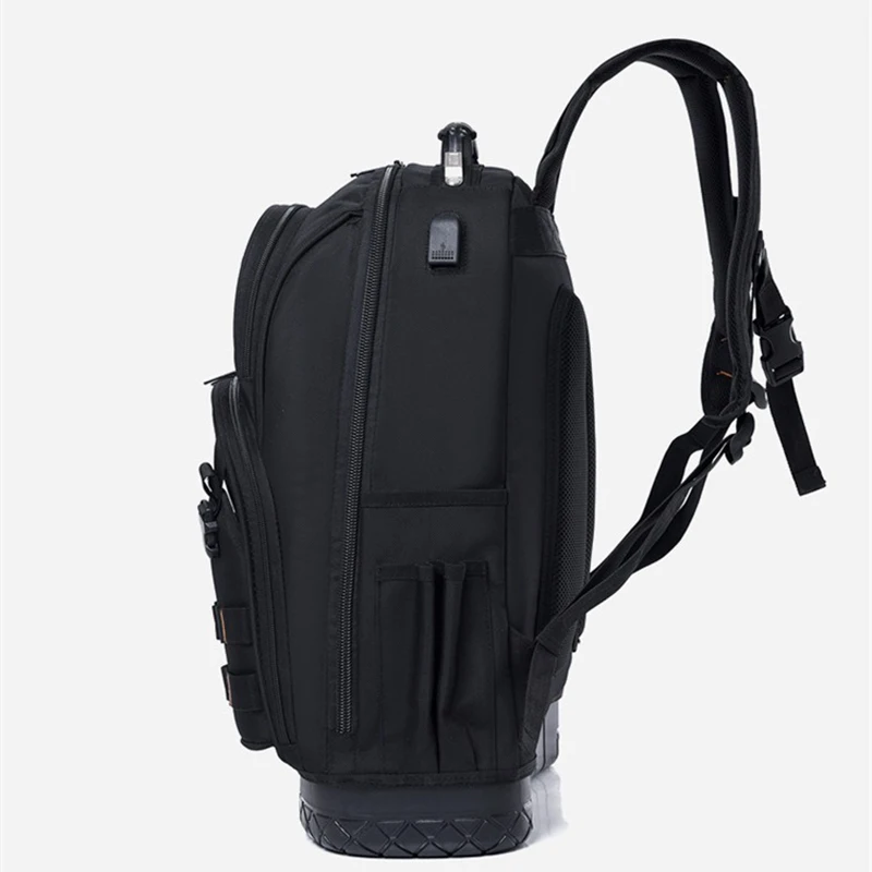 High Capacity Tool Shoulder Bag Tools Organizer Storage Hardware Tool Shoulder Bags Oxford Cloth Backpack Repair Kit Profession