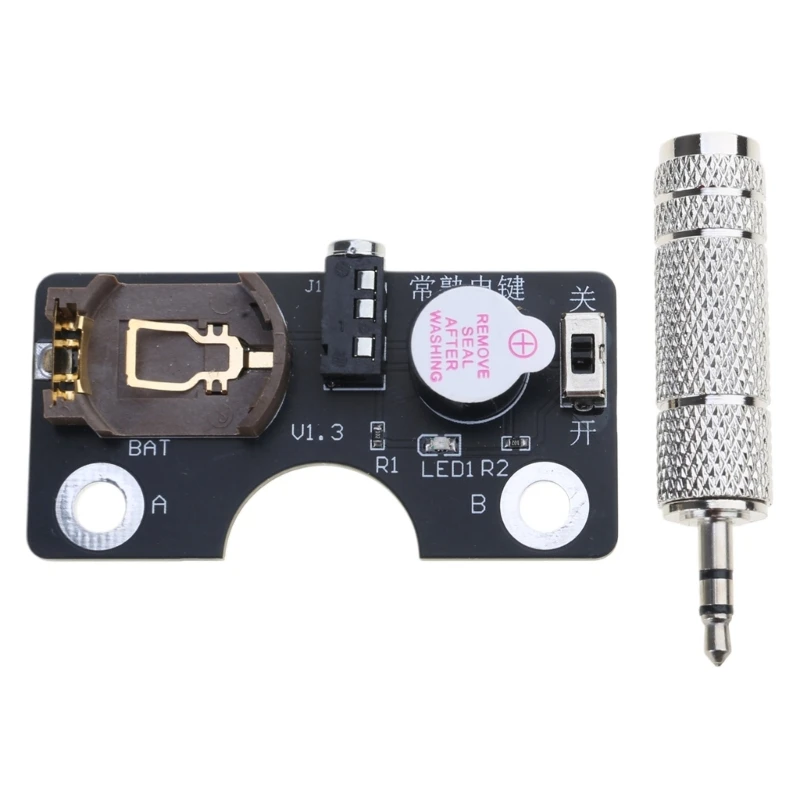 

D7YC Efficient Morse Code Trainer Board Morse Key Trainer with CR2032 Battery