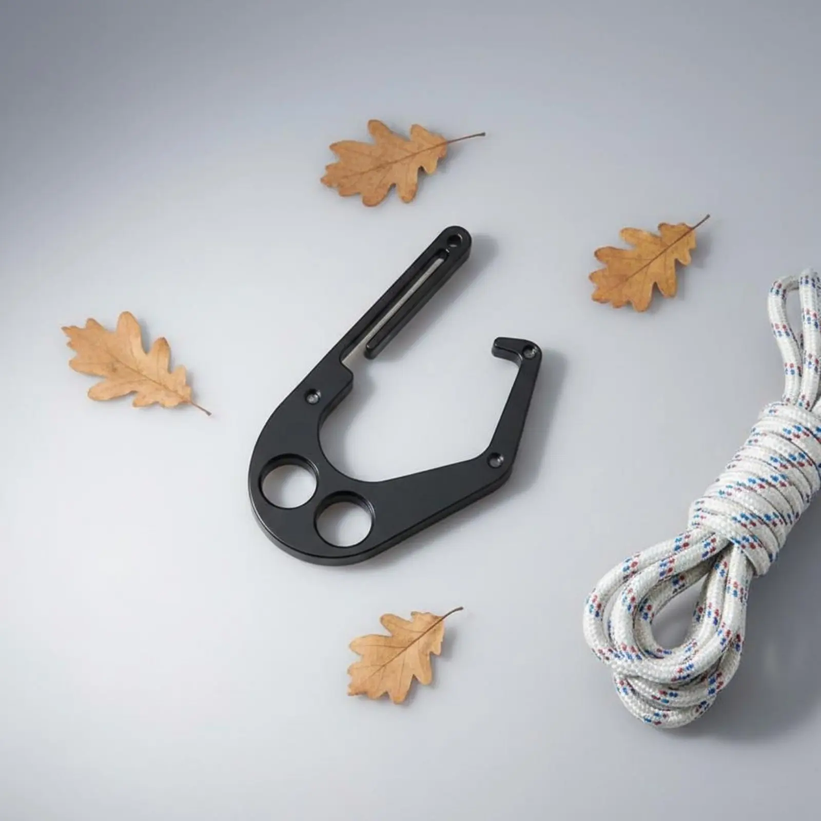 

Shembiner Large Climbing Hook Lightweight Aluminum Tree Hook Outdoor Gear Secure Hold Rust-Resistant