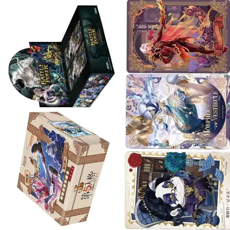 Genuine KAYOU Identity V Card The Clues of Secrets Series Fun Pack Archives‌ CR Anime Characters Collection Toys Cards Gifts