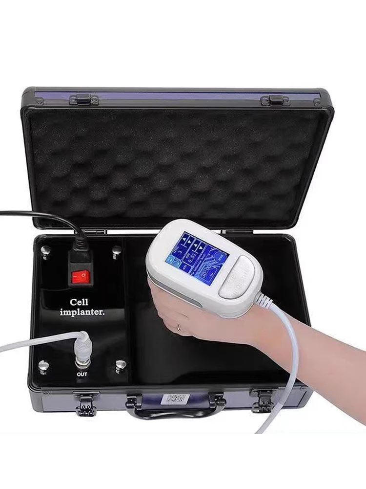 Extracellular Vesicle Implantation Device for Facial Shallow Water Light Guidance, Moisturizing, Whitening and Beauty Salons