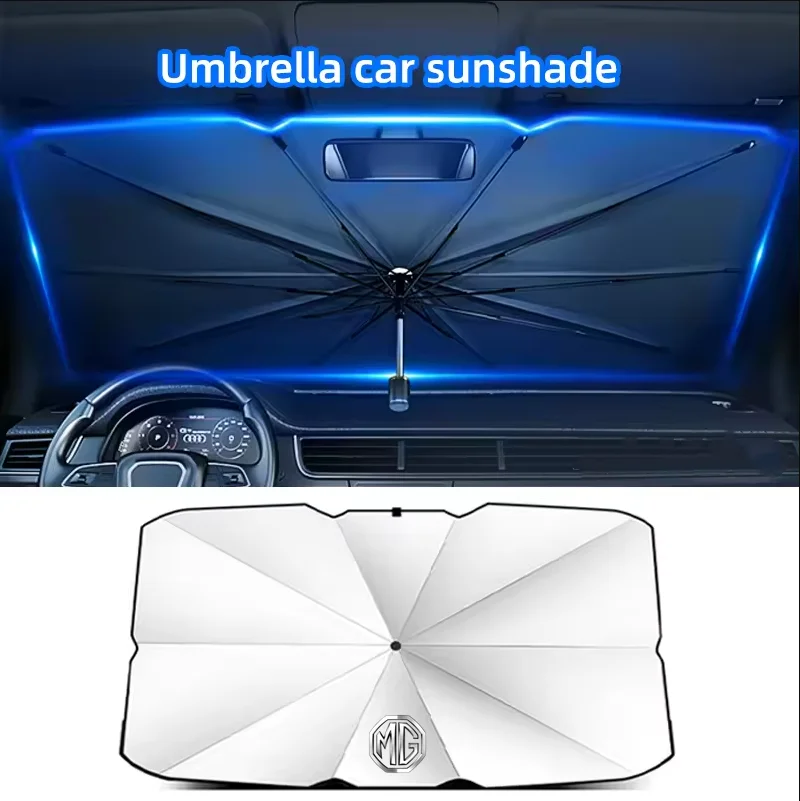 مظلة للزجاج الأمامي للسيارة مظلة صيفية للحماية من الشمس ظلة لمحركات موريس جراج MG ZS GS MG5 6 7 mg3 أجزاء GT #1