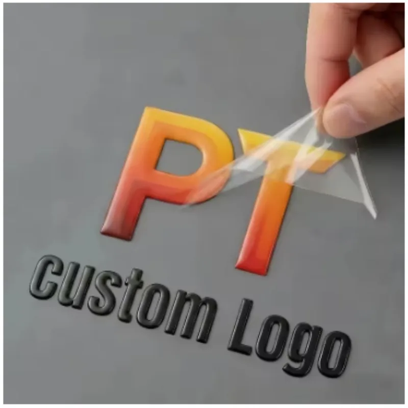3D Custom Design Stickers for Any Occasion - Upload Logo/Photo to Create Personalized Decals, Event Decor & Gift Labels