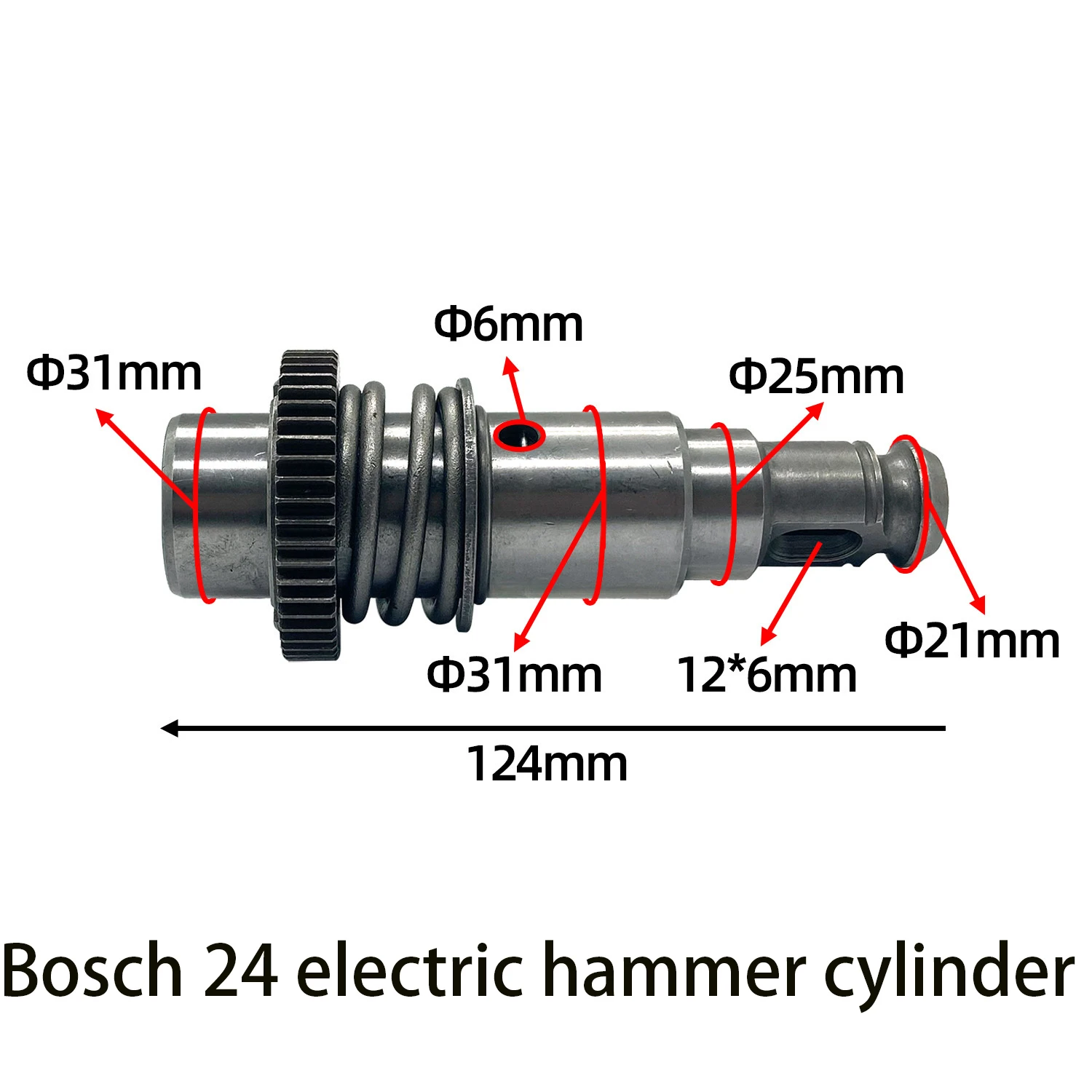 Repairing Part Rotary Cylinder Sleeve for Bosch GBH2-24 Electric Hammer