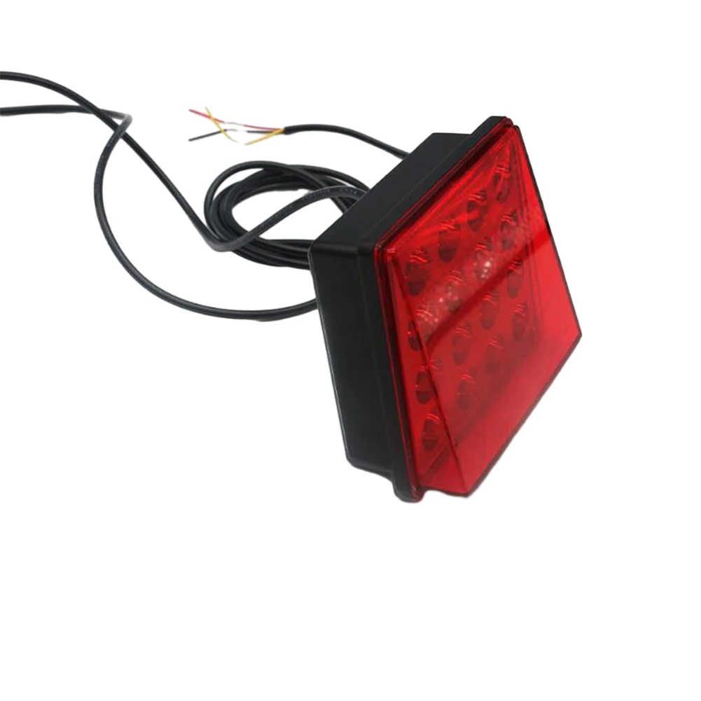 Rear Brake Fog Light Simple Design Rear Lip Bumper Lamp Square for pilot Light Fitment Fitment V Current Rear Brake