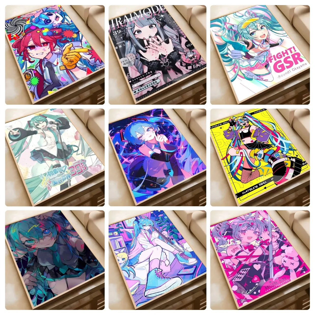 さまざまなサイズ-diy-バーチャルアイドル-h-初音ミク-ジグソーパズル-教育ゲーム-カラフルなパズル-ギフト-ホームデコレーション