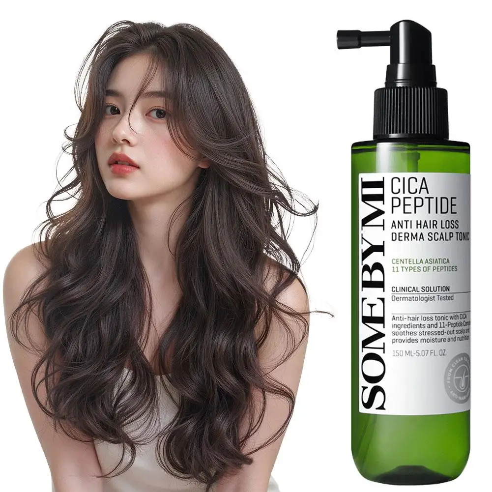 Image of SOME BY MI 150ml Cica Peptide Anti-Haarausfall Derma Kopfhaut-Tonic, Centella Asiatica + Peptide Kopfhautpflege-Essenz-Spray, Haarpflege
