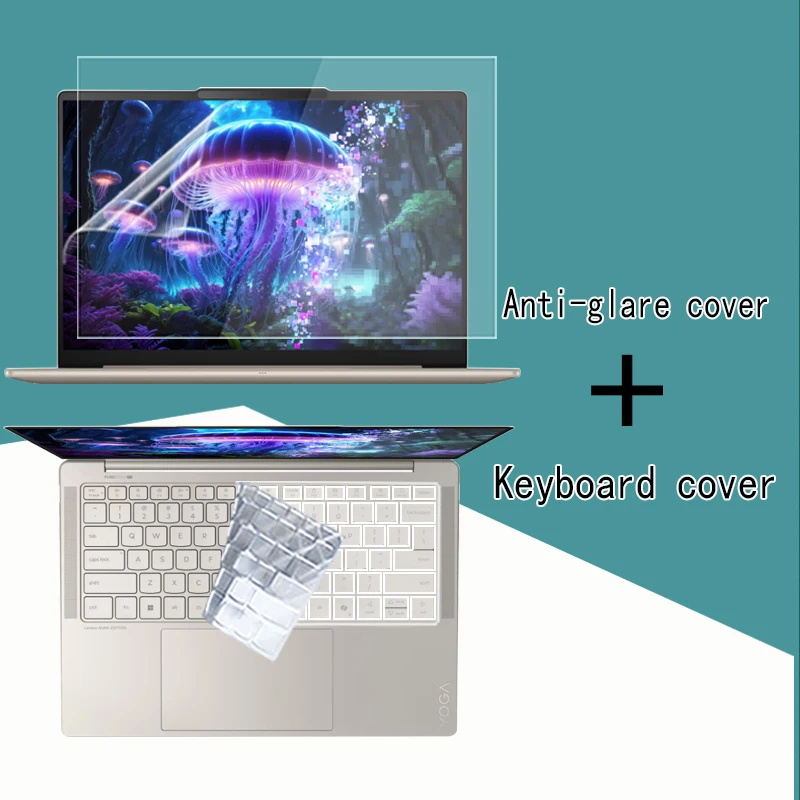 For Lenovo Yoga Slim 7 14ILL10/Slim 7 14AKP10 Notebook Screen Protector Ultra-Clear/Anti-Glare/Anti-Blue Film Keyboard Cover