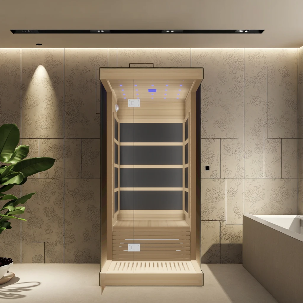 

Wholesale of 1-person Indoor Infrared Sauna Rooms