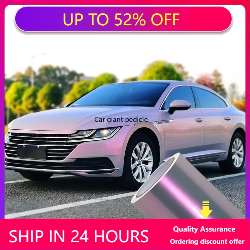 

gloss Twin Candy Grey Red Car Wrap Film Auto Plastic Auto Plastic Assurance Air passage pattern Stickers Covering Foil Air