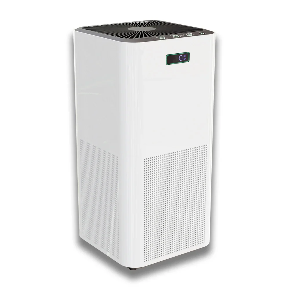 3-in-1 Filter Negative Ion UV Led Air Purifier for Home Large Room