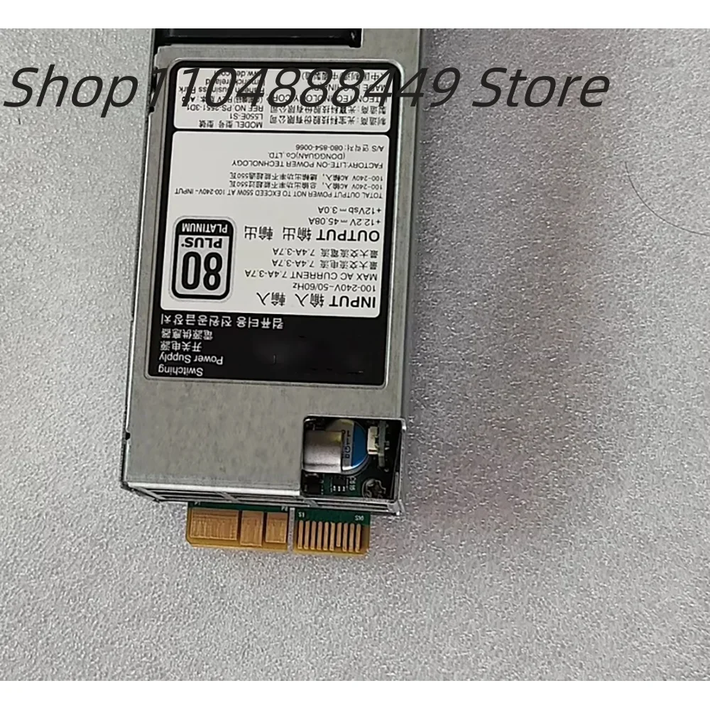 

R440 R430 R330 550W Server power supply L550E-S1 D550E-S1 0034X1 0X185V 06V43G 0NCNFF
