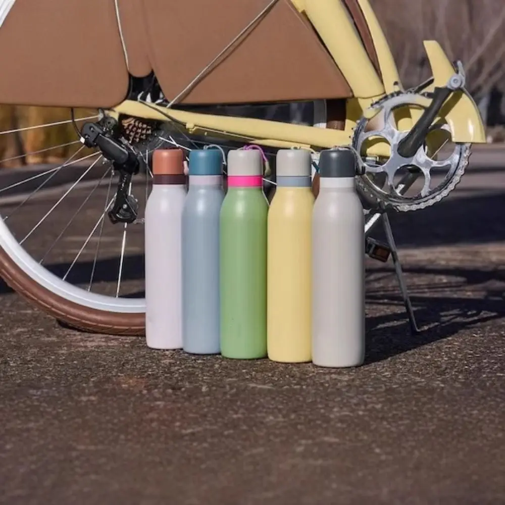 

Drinkware Large Capacity Insulated Bottle Leak-Proof Stainless Steel Sports Kettle Minimalist Fashion Coffee Mug Car