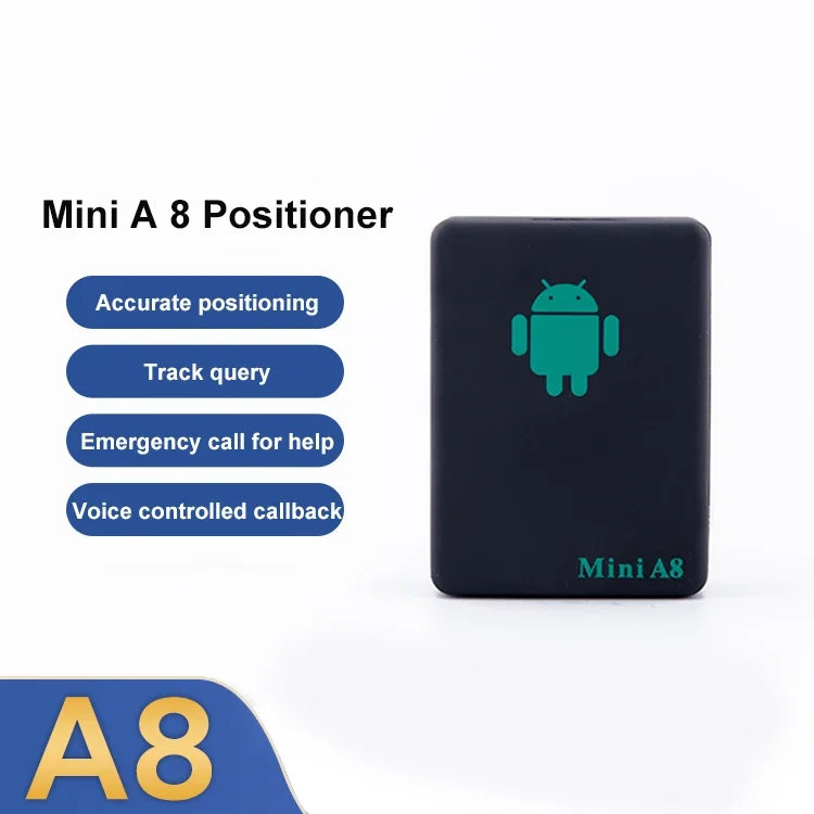 Портативный GPS трекер Smart Mini A8 глобальный локатор для автомобиля, велосипеда, автомобиля, GSM/GPRS/GPS трекер, детский семейный GPS-трекер для отслеживания домашних животных