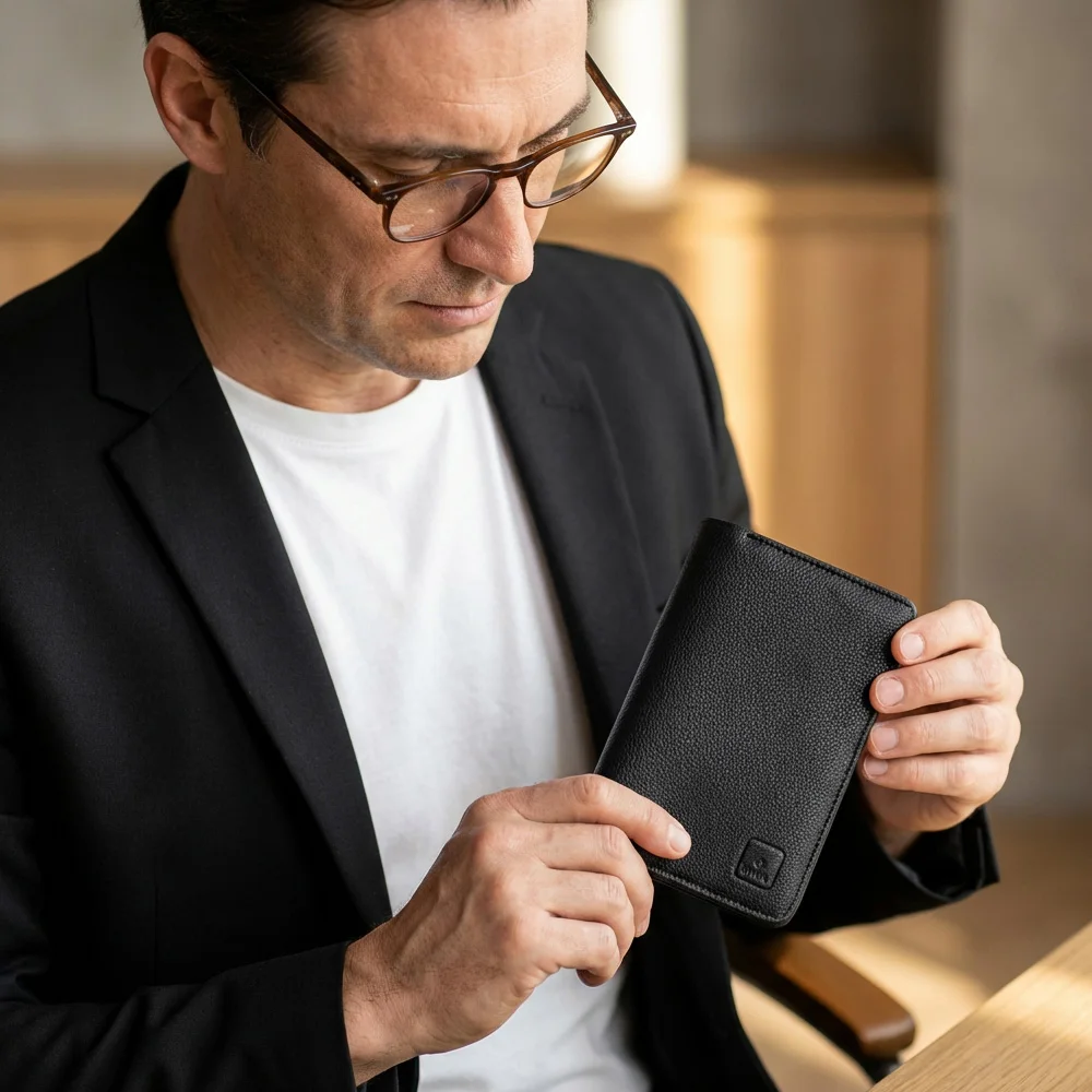 WiWU Master Reisepass-Geldbörse RFID Anti-Skimming PU-Leder-Tasche Hautfreundliche Organizer-Tasche Aufbewahrungs- und Tragetasche – Detail 12