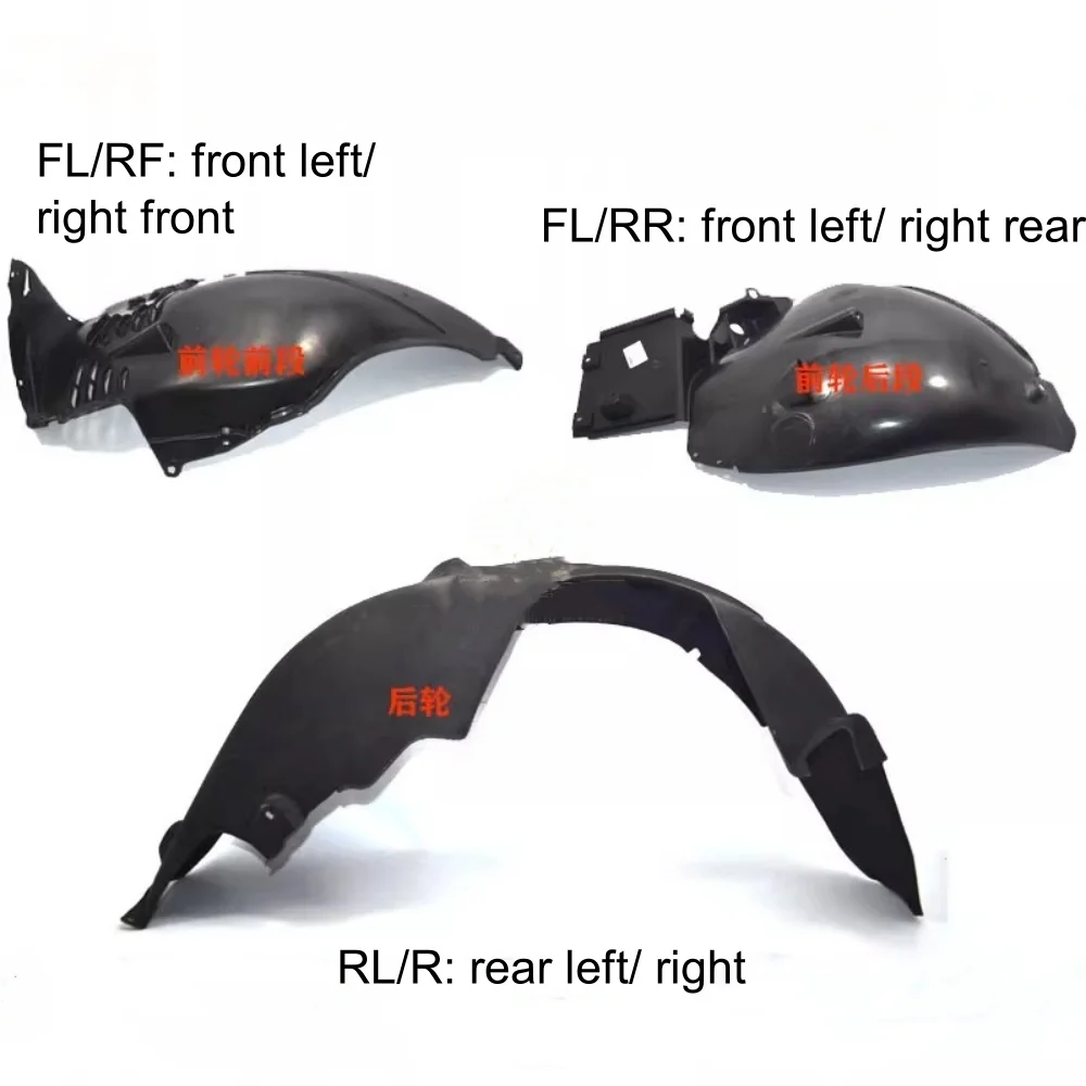 

For Mercedes-Benz S-class W221 s300 2006-2013 Car Front & Rear Wheel Inner Fender Splash Mud Guard