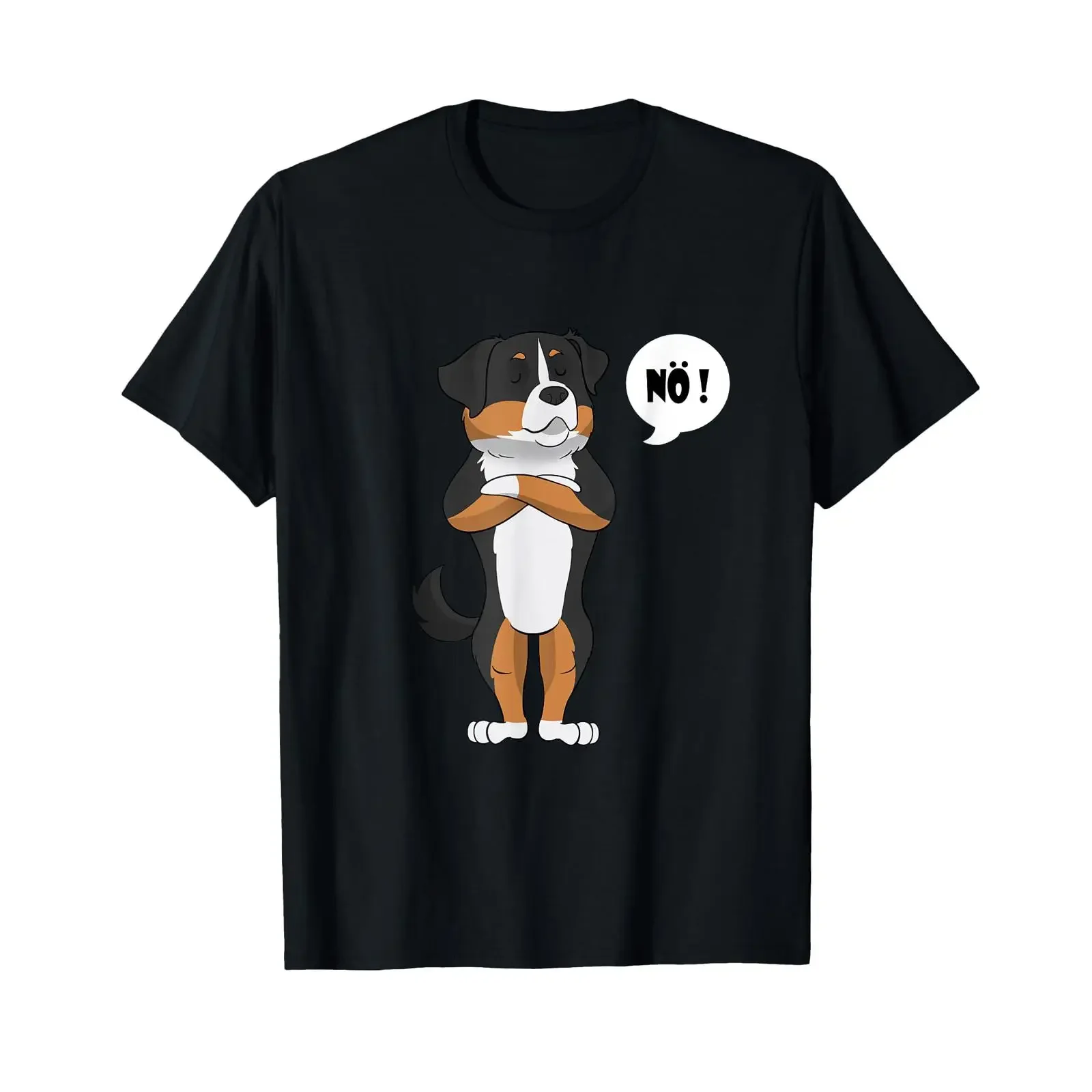 Bernese Mountain Dog Lower Austria T shirt vintage Washed streetwear designer clothes Slightly Comfortable Breathable Stylish