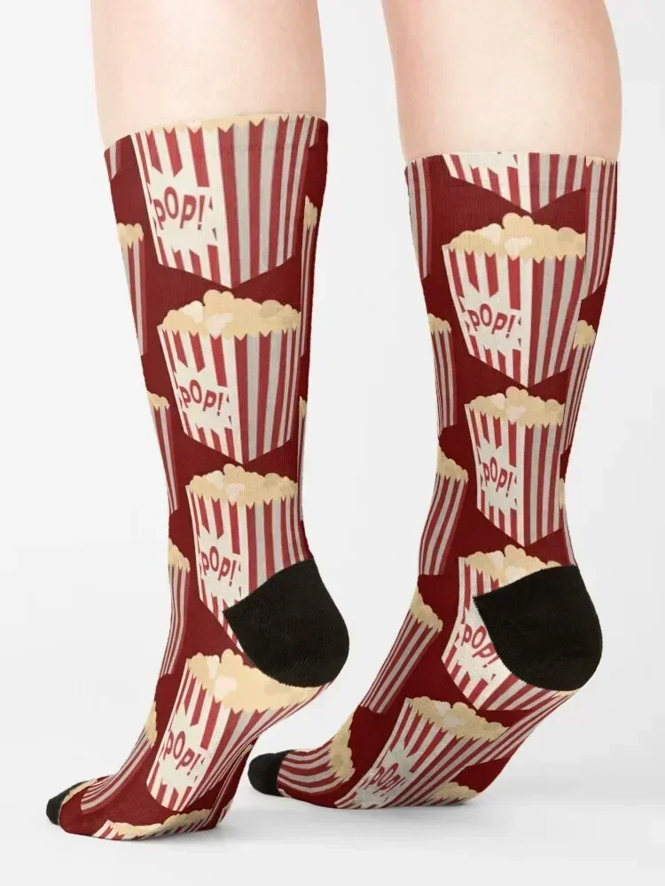 Popcorn Socks snow golf christmass gift tennis Men Socks Women's