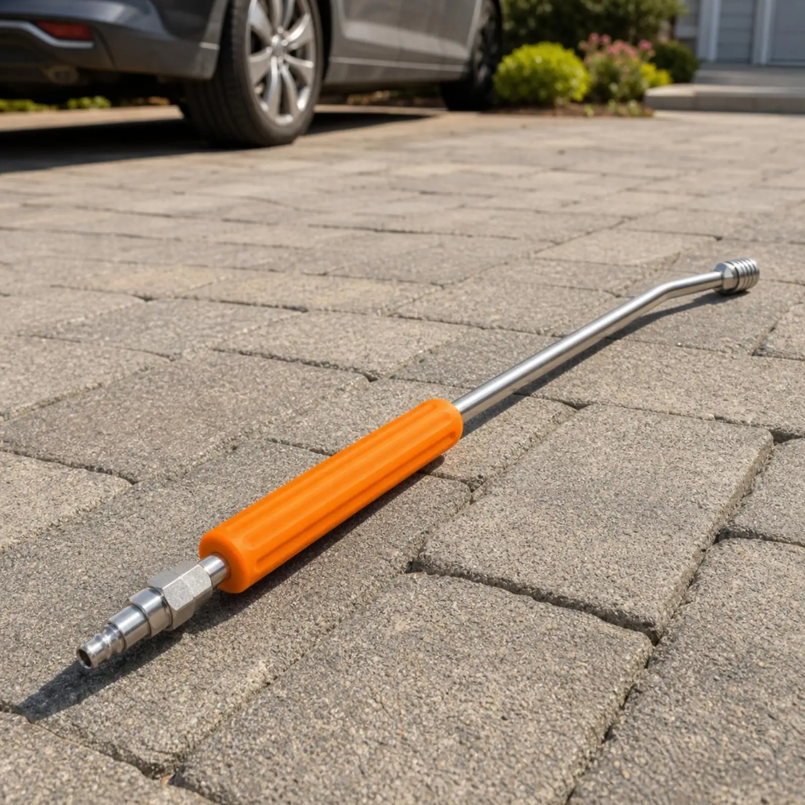 40 Cm Stainless Washer Extension Nozzle Quick Connect Lance M14 Female for Portable Pressure Washer Tasks