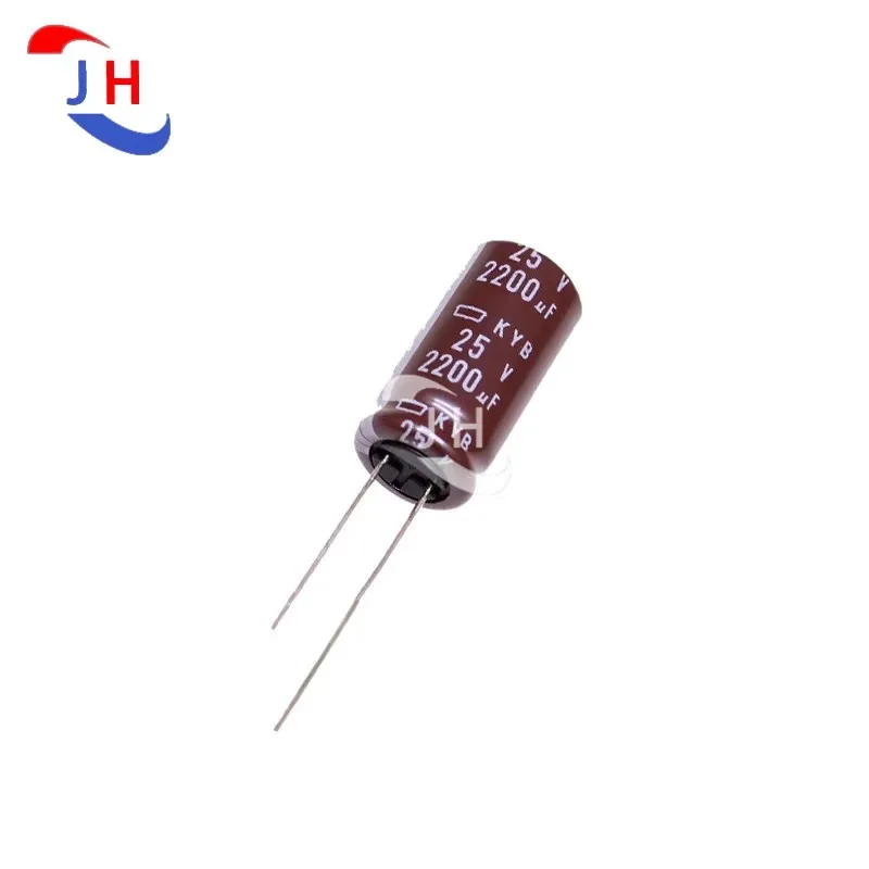 10PCS Electrolytic Capacitor 25v2200uf 12.5*25 Capacitor KYA Upgrade Version 5mm Pitch 25V 2200UF
