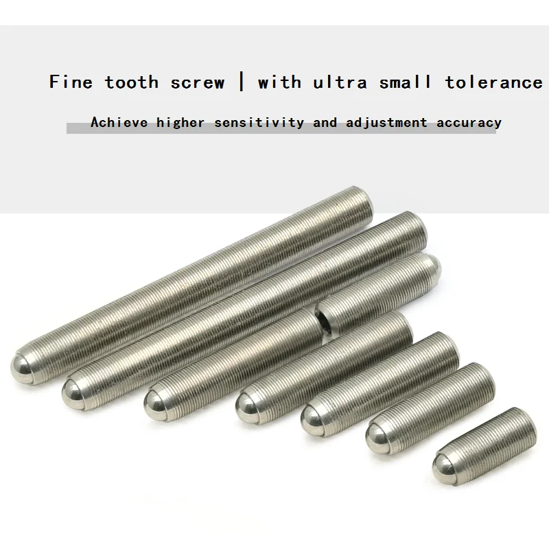M4x0.25 Precision fine tooth adjustment screw, Optical fine adjustment thread pair screw, laboratory accessories customization