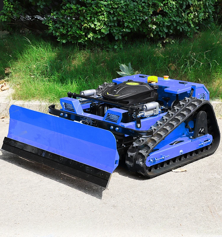 

Газонокосилка с дистанционным управлением, гусеничная, для любых типов местности, с возможностью установки снегоотбрасывателя, с нулевым радиусом поворота. В наличии в США