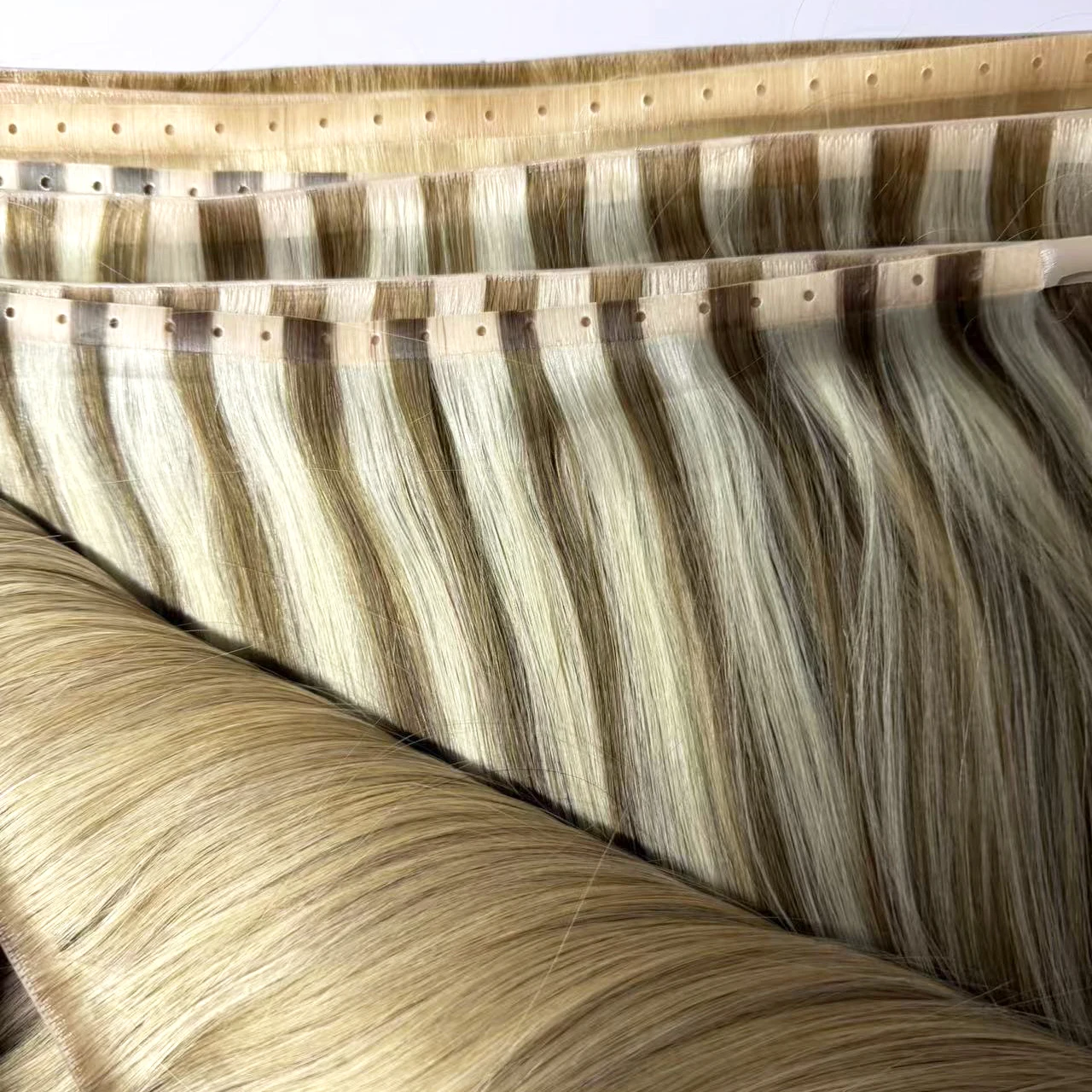 Butterfly Genius Weft Haarverlengingen van echt haar 100G/stuk Recht haar Weft Volledige lengte Topkwaliteit