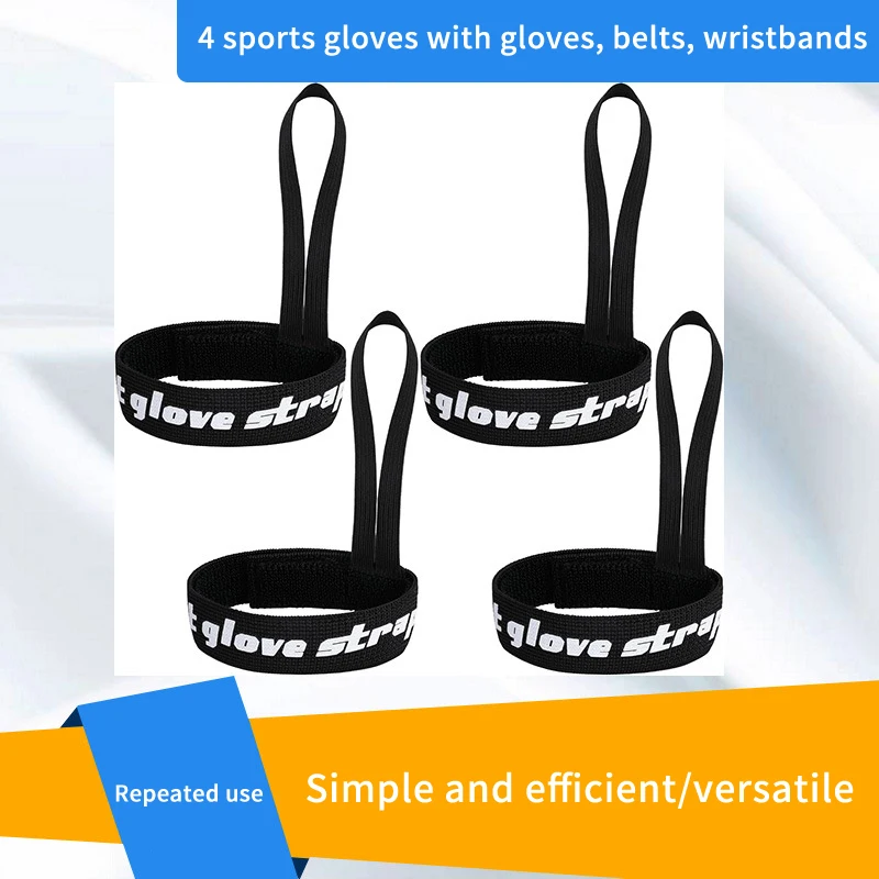 4 stücke Ski Handschuh Handgelenk Strap Handschuh Halter Sport Handschuh Strap Elastische Handgelenk Leine Für Snowboard Ski Bergsteigen Outdoor Sport