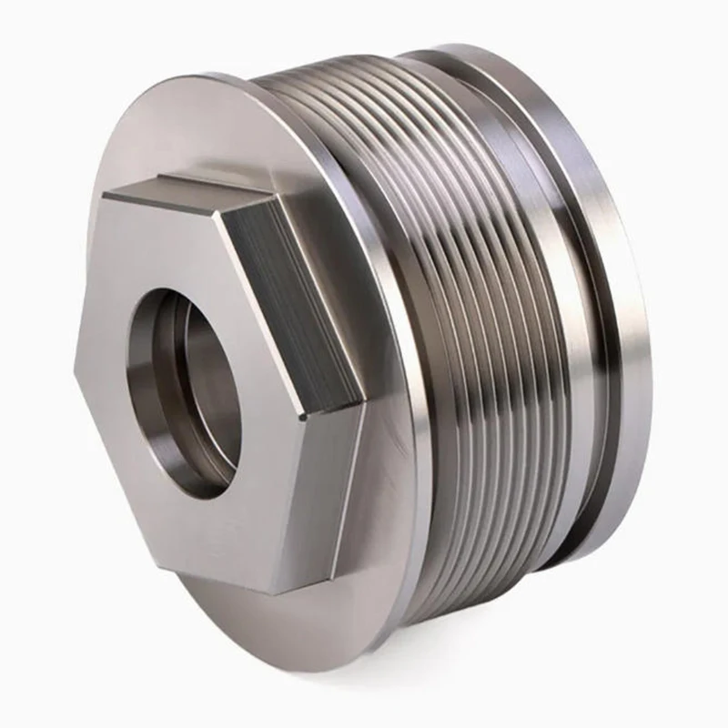 

5-Axis Vertical CNC Machining Centre Threaded Hexagonal Joint
