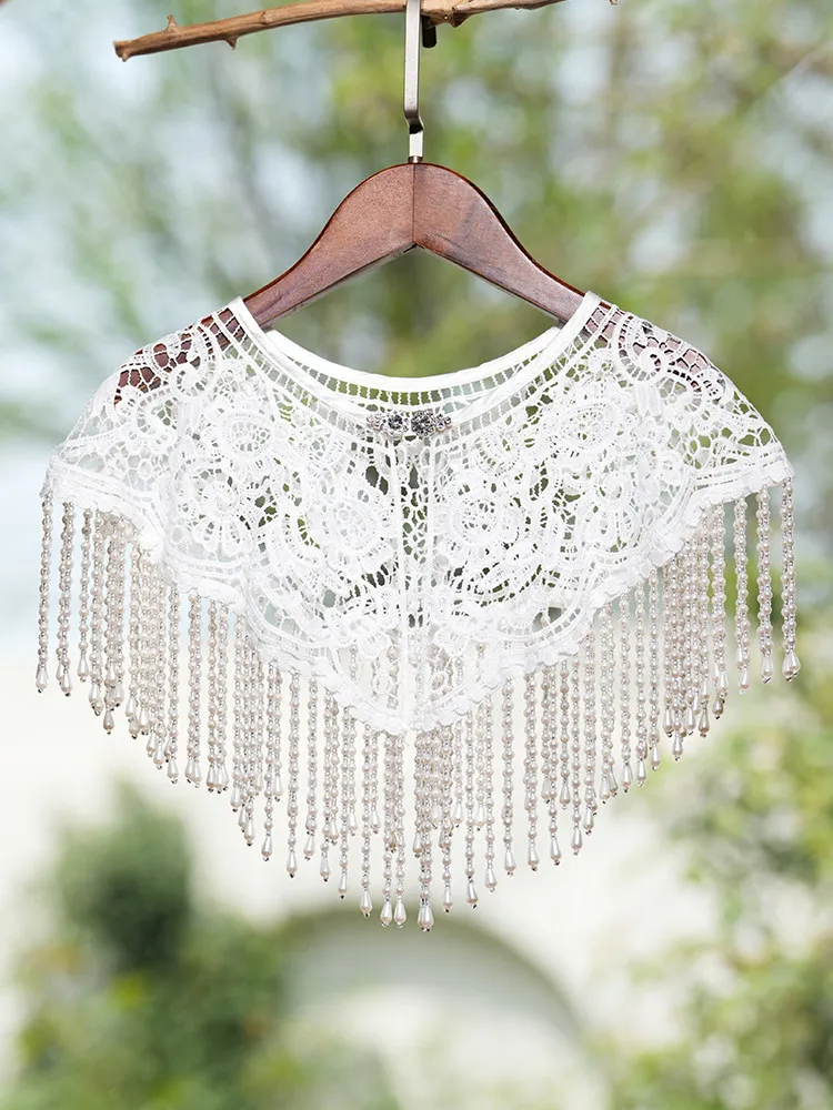 Etole-a-col-cape-en-maille-nuage-blanche-vetement-d'exterieur-leger-pour-l'ete-accessoire-de-mode-elegant-pour-femmes-pour-un-usage-quotidien