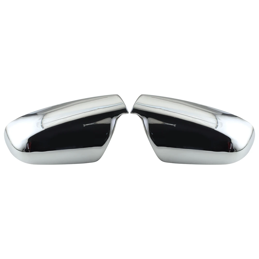 2Pcs / Set Door Side Wing Mirror Chrome Cover Rear View Cap for Peugeot 307 CC SW 407 2004-2012 Car Styling