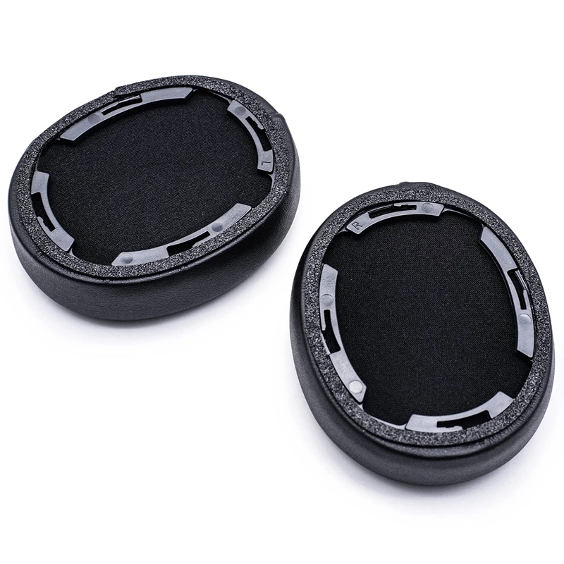 Replacement Ear Pads Cushions For ATH-SR50BT Headphones, Protein Leather/Memory Foam Ear Cushions (Black)