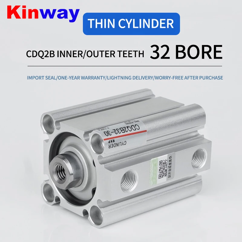 Pneumatic CDQ2B12-5D10D15D20D30D40D50D SMC thin cylinder with magnetic field