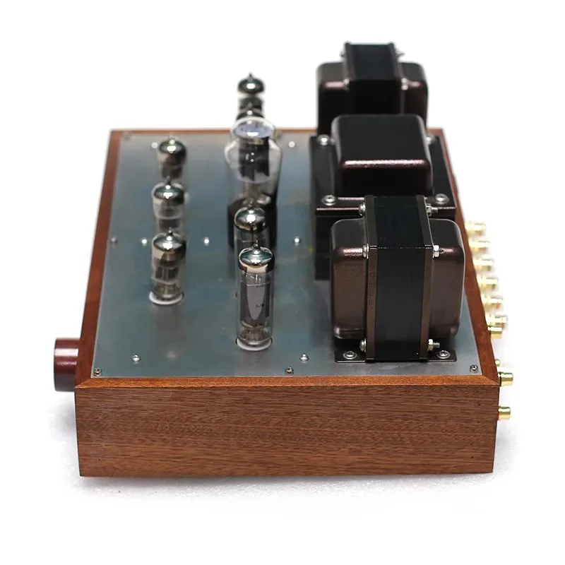 AIYIMA SMSL 6N3 6N1 Push-pull 6P15 Vacuum tube Amplifier 15W * 2 Stereo Class A Power Amplifier Audio No bottom noise in