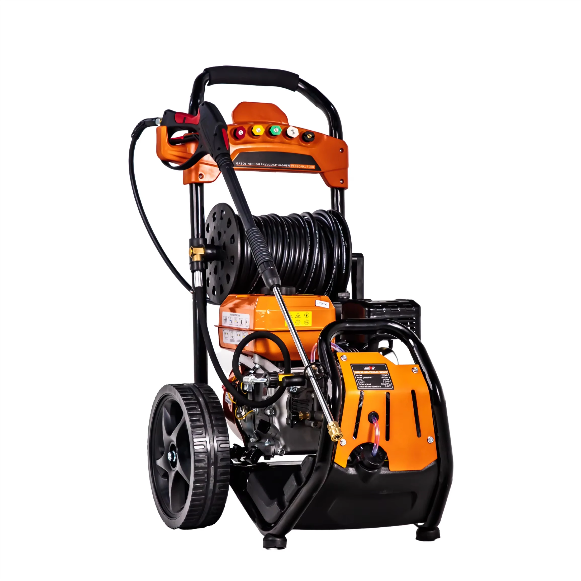 forBISON 3600psi 7hp petrol engine high pressure washer