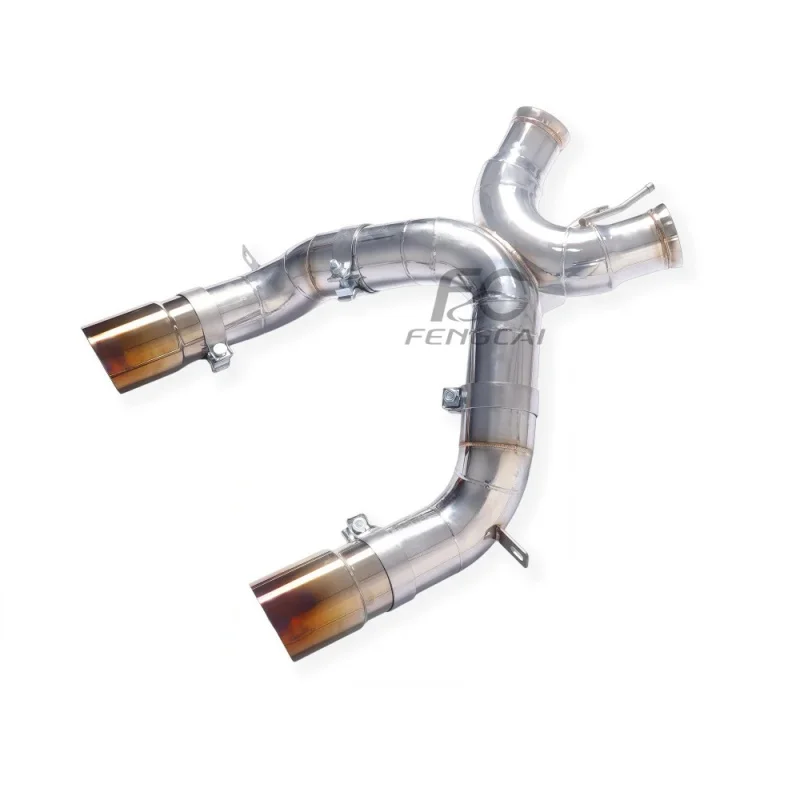 Factory Custom Stainless Steel Exhaust Catback for McLaren MP4-12C 570s 3.8T Racing Exhaust Pipes Performance Exhaust Upgrade