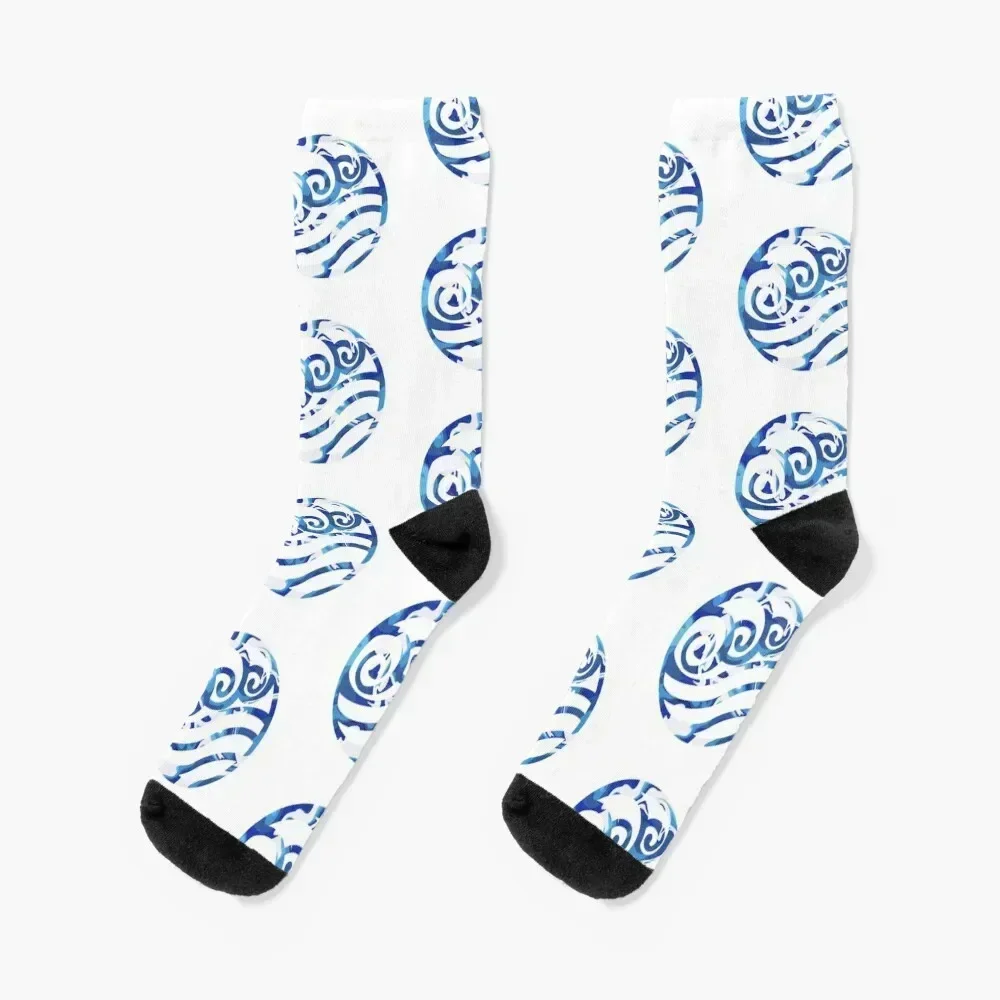 

Water tribe fan art Socks Antiskid soccer ankle New year's Women Socks Men's
