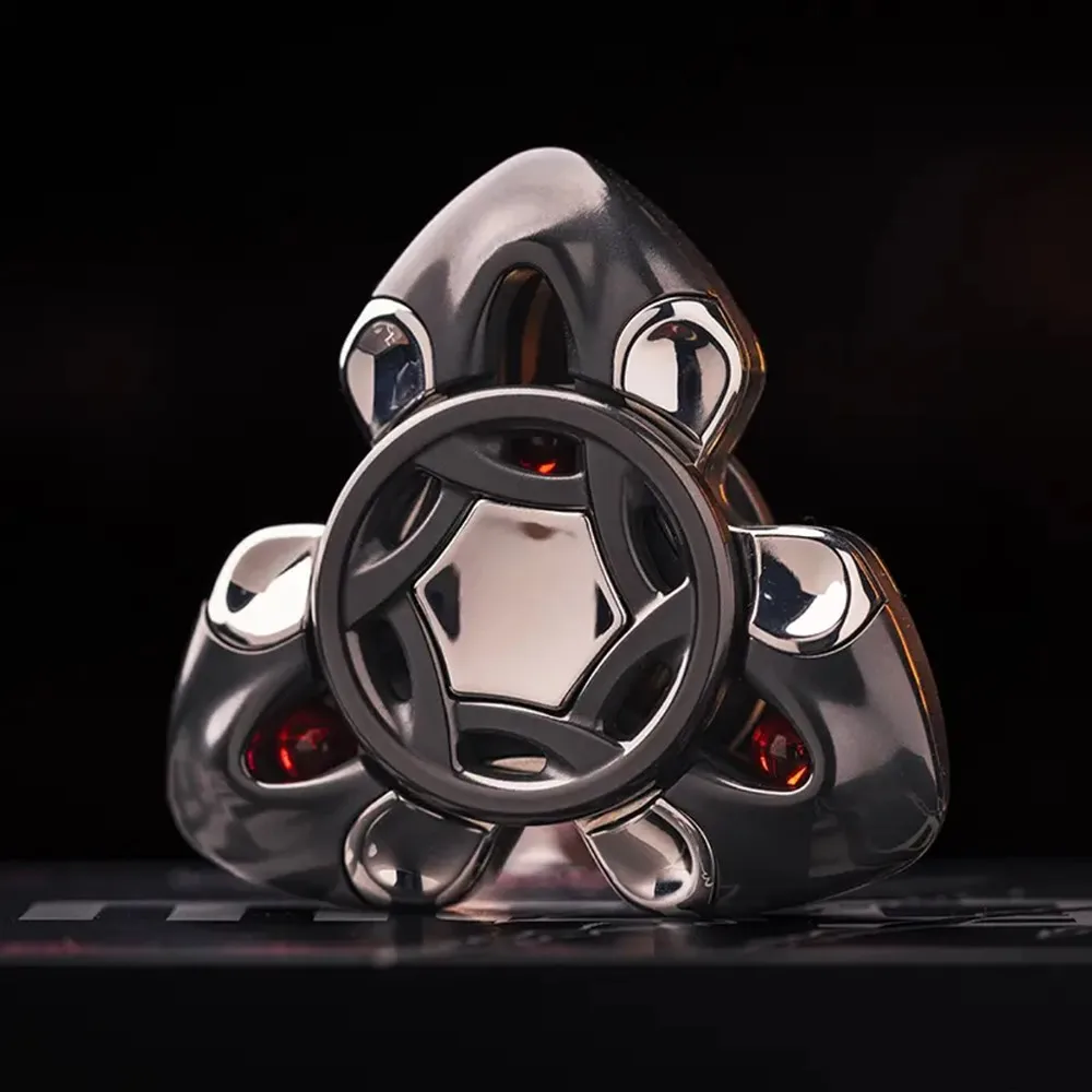 CHIMAGO EDC serpent Zirconium Fidget Spinner Fidget jouets pour adultes trois lames Fidget Spinner soulagement de l'anxiété Gadgets