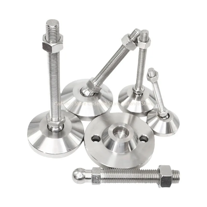 

2 шт., основание из нержавеющей стали 304, диаметр 50, 60, 80 мм, сверхмощный регулируемый токарный станок, тип резьбы, выравнивающие ножки, поворотное основание