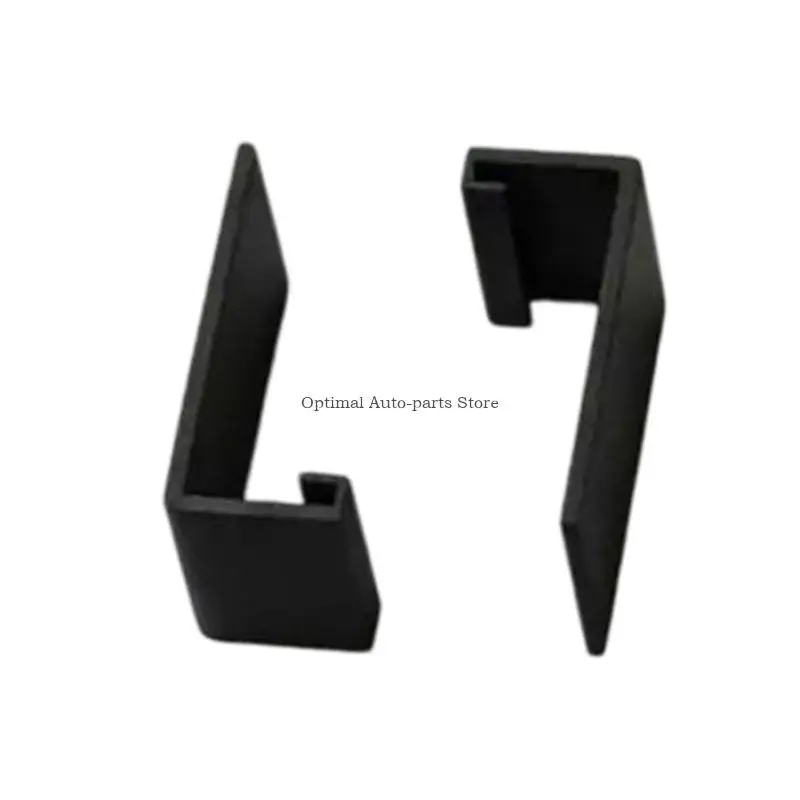 3D-Printed Rear Camera Mount, Two Curved Bracket Pieces for a Dedicated In-Vehicle Recording Camera Installation