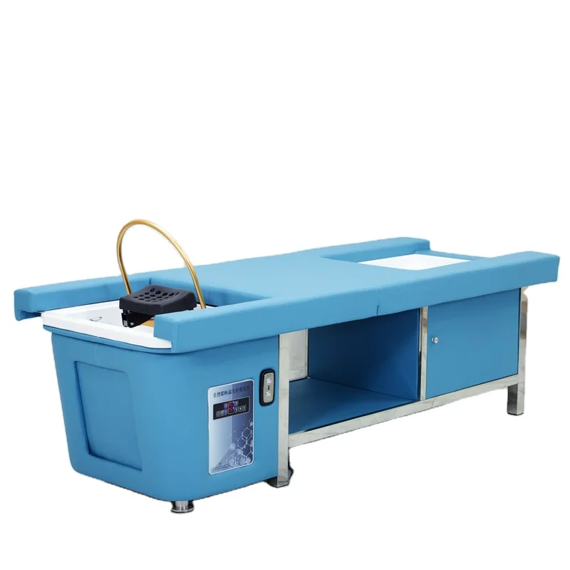 

lift head spa therapy shampoo chair and bowl portable salon thai shampoo bed with foot basin electric head lift
