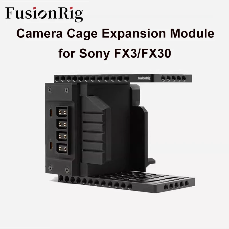 Модуль расширения камеры FusionRig Cineback Cage для камер Sony FX3 FX30 Модуль расширения камеры FusionRig Cineback Cage для камер Sony FX3 FX30