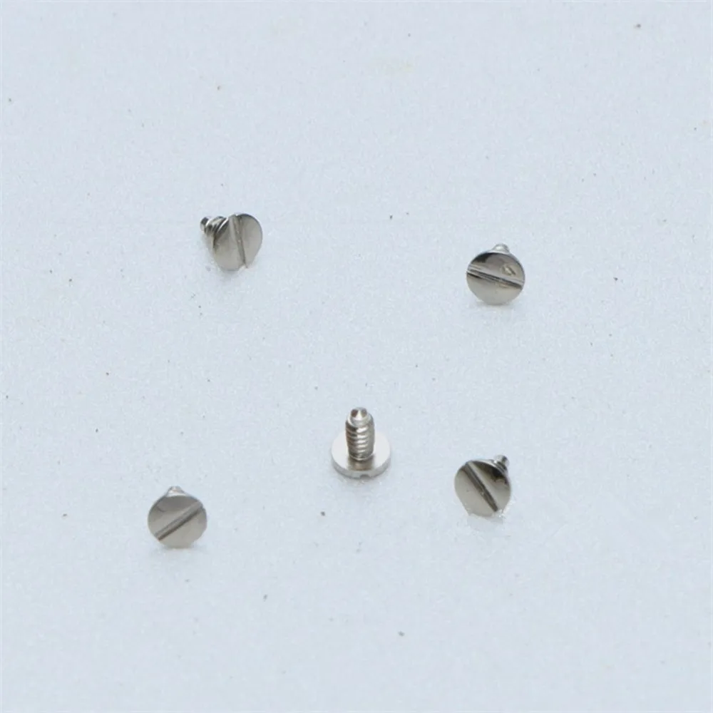 10Pcs Watch Movement Screws Metal Ratchet Wheel Screws Replacement Repair Parts For ETA 2824 2836 2834 2846 Movement Accessories