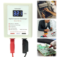 800V Digital Capacitor Fast Discharger Electrician Voltage Discharging Tool Quick Discharge Voltage Tester Electronic Repair