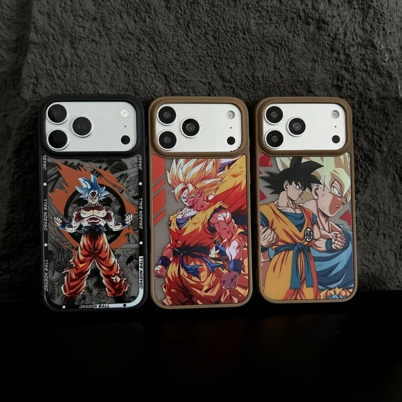 Dragon Ball Son Goku Handyhülle für iPhone 18 12 13 14 15 16 17 Pro Max Plus Air 18ProMax Japan Cartoon Super Saiyan Cover