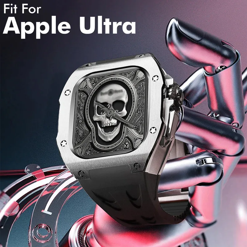 

Soul Cool для iWatch Ultra 3/2 49 мм, комплект для модернизации, титановый чехол, высокое качество, защита для Apple Watch Ultra, ремешок