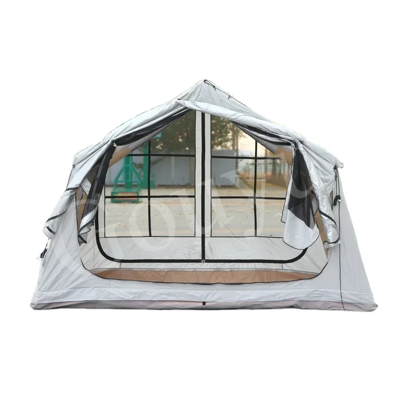 

Inflatable tent outdoor camping house room rain proof warm thickening autumn and winter camping overnight complete equipment