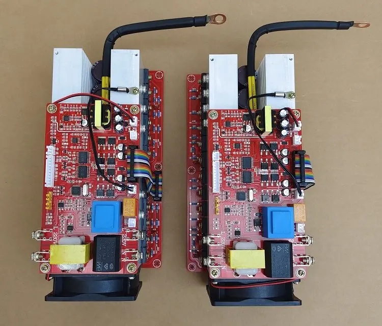 LCD display power frequency inverter PCB motherboard universal from 12v to 72v