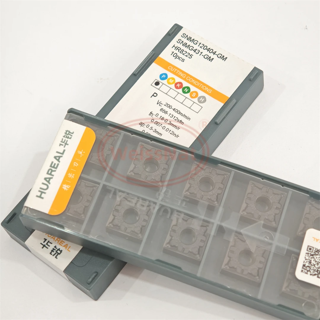 

Твердосплавная токарная пластина SNMG120404-GM HR8225, вставки CNMG